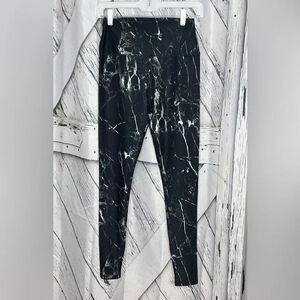 Scorpio Sol Yoga Pants Marble Print S